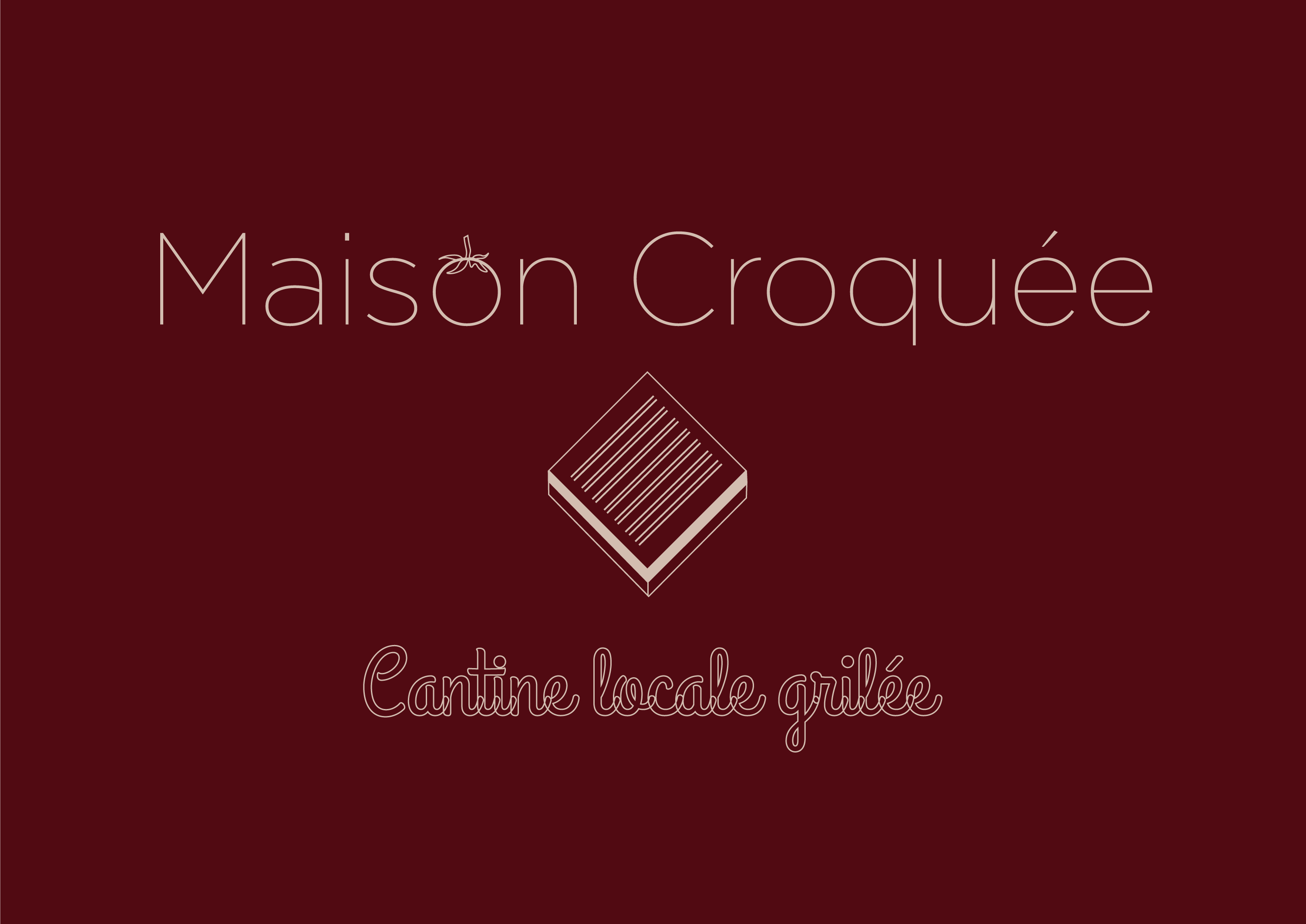 Maison croquée- Logo